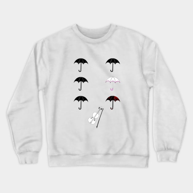 Umbrella Family Crewneck Sweatshirt by tru_media_